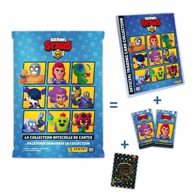 BRAWL STAR - Panini Trading cards (1 col   2 poch   1 Ed lim.) - FR International Brand Fine Detail