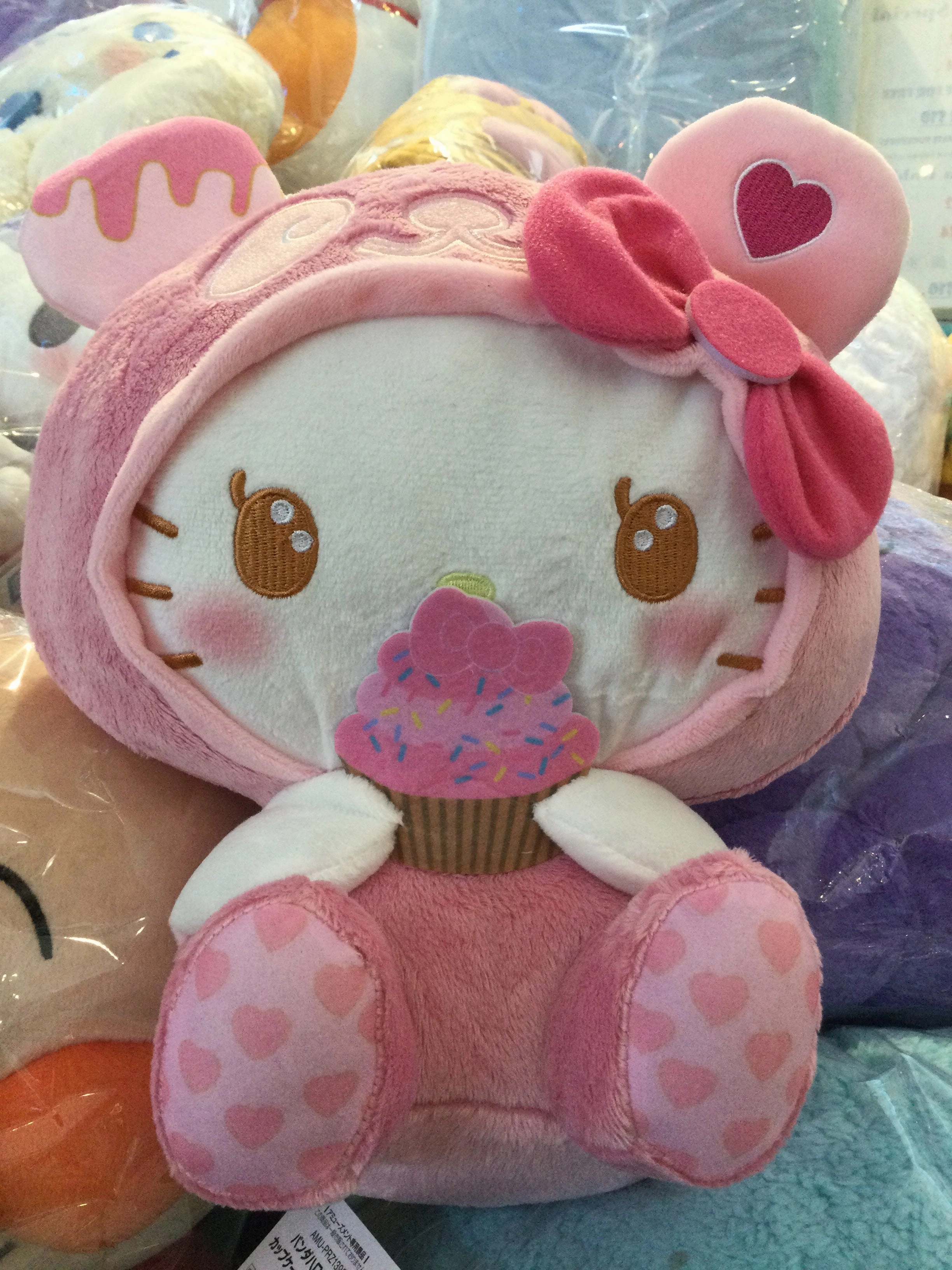 Premium Merchandise FuRyu Sanrio Panada Hello Kitty Meidum Plush Light Pink Ver. (In-stock)