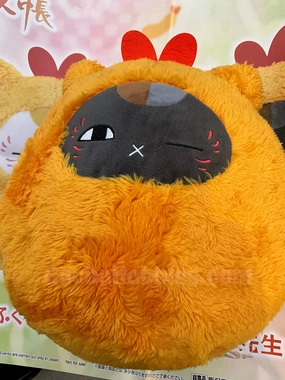 Natsume Yuujinchou Nyanko-sensei Ebi Tempura Medium Plush Black Ver. (In-stock) Character Figure