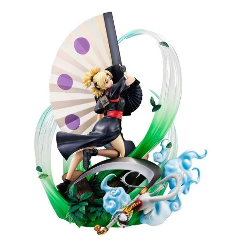 Toy Gift Silver Coated NARUTO Gals DX NARUTO Shippuden Temari Ver.2 Complete Figure