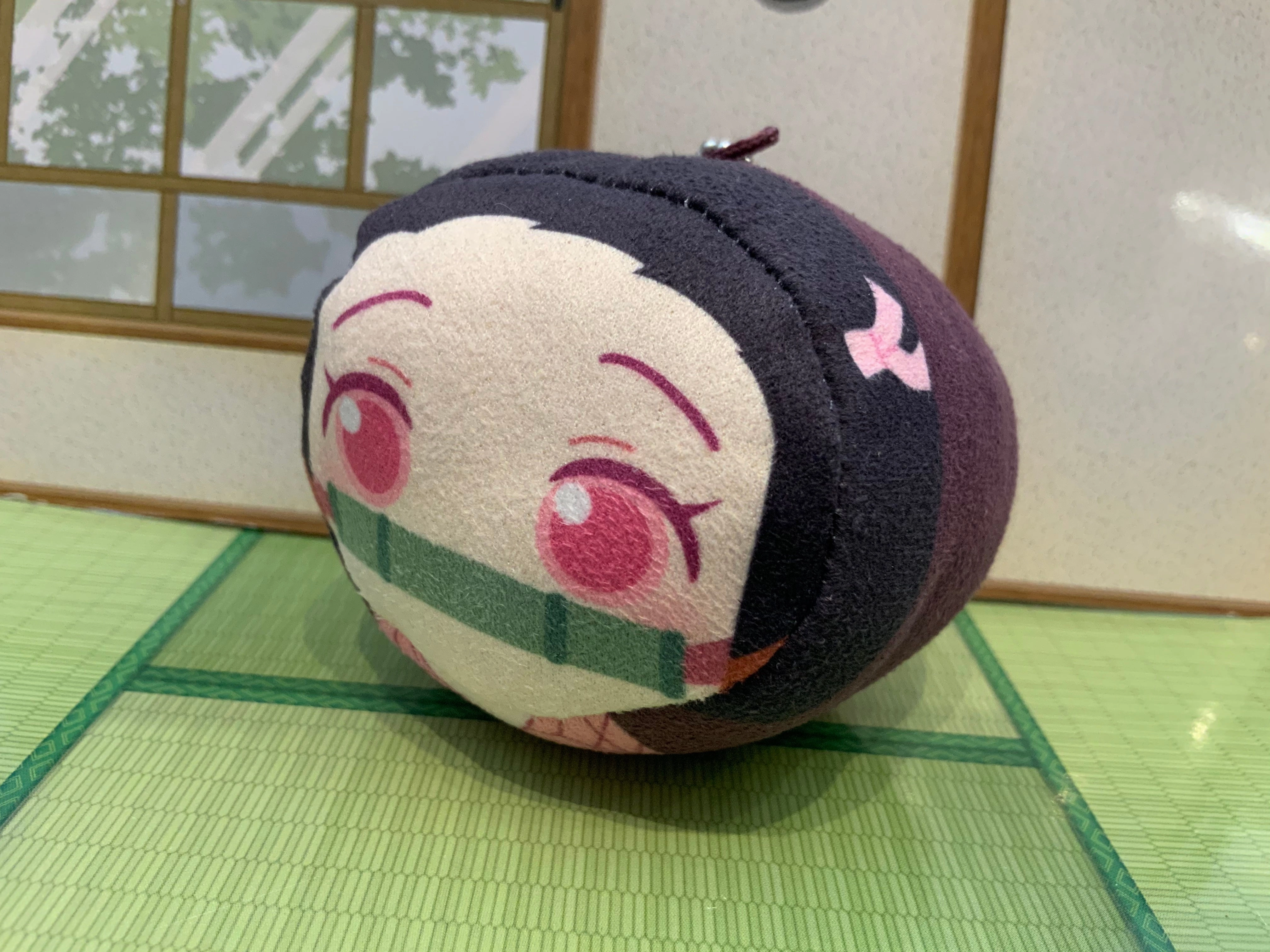 TV show Demon Slayer Kimetsu no Yaiba Mochi Bun Plush Keychain 5 Pieces Set (In-stock)