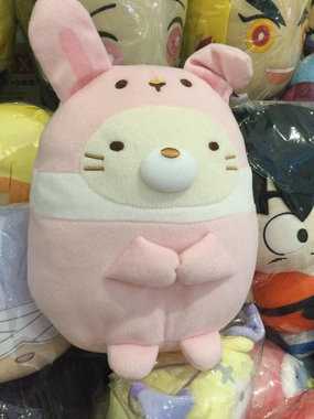 Study room Chibi Art Sumikko Gurashi Chubby Bunny Neko Small Plush (In-stock)