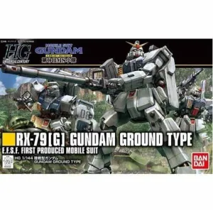 HGUC 1/144 Gundam Ground Type Static Pose Universal Appeal