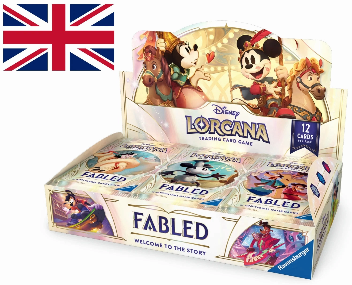 Global Appeal Adventure Game DISNEY - Lorcana - Trading Cards Boite de 24 Boosters Chapitre 9 - EN