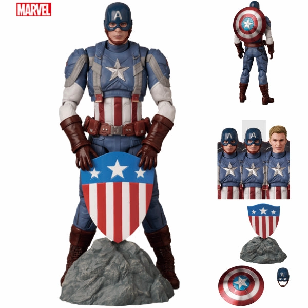 Oceanic Art Mafex No.220 MAFEX CAPTAIN AMERICA (Classic Suit) ??????L