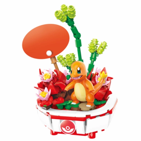 Qman Pokemon Bonsai Building Block (Pikachu / Charmander / Squirtle / Bulbasaur / Jigglypuff) ?e ???????` ???? ???? ???? ???? ??N?? ?????? ???? Transforming Toy Interactive Exhibit