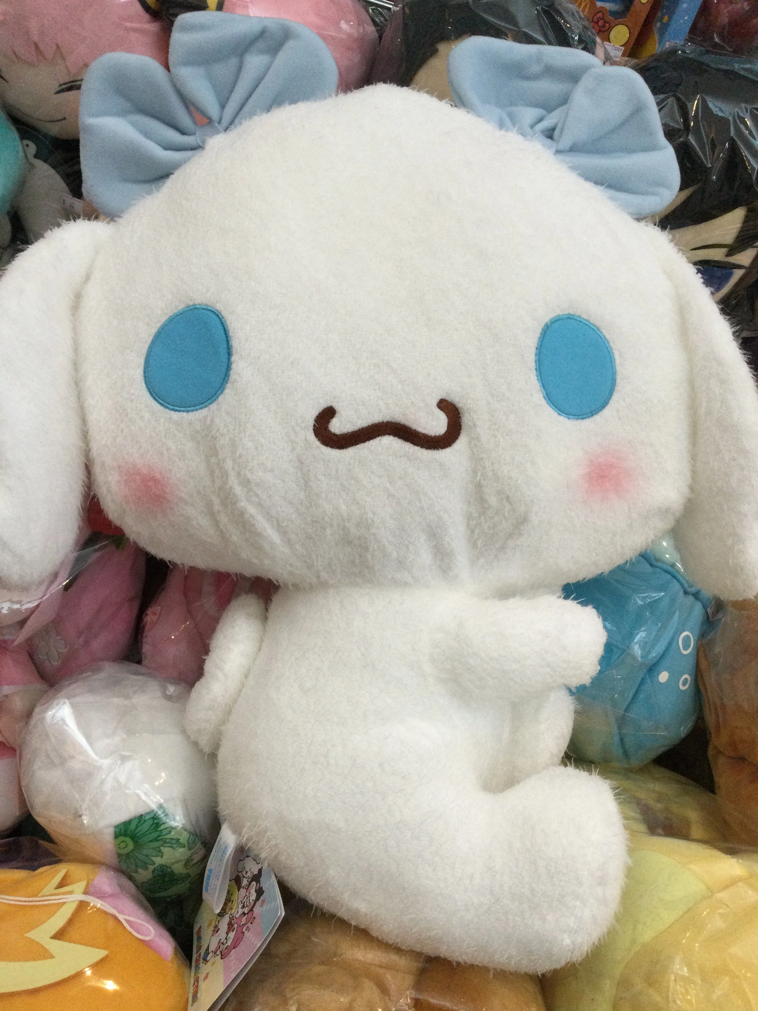 PVC Product Sanrio Characters Cinnamoroll Blue Ribbons Big Plush (In-stock)
