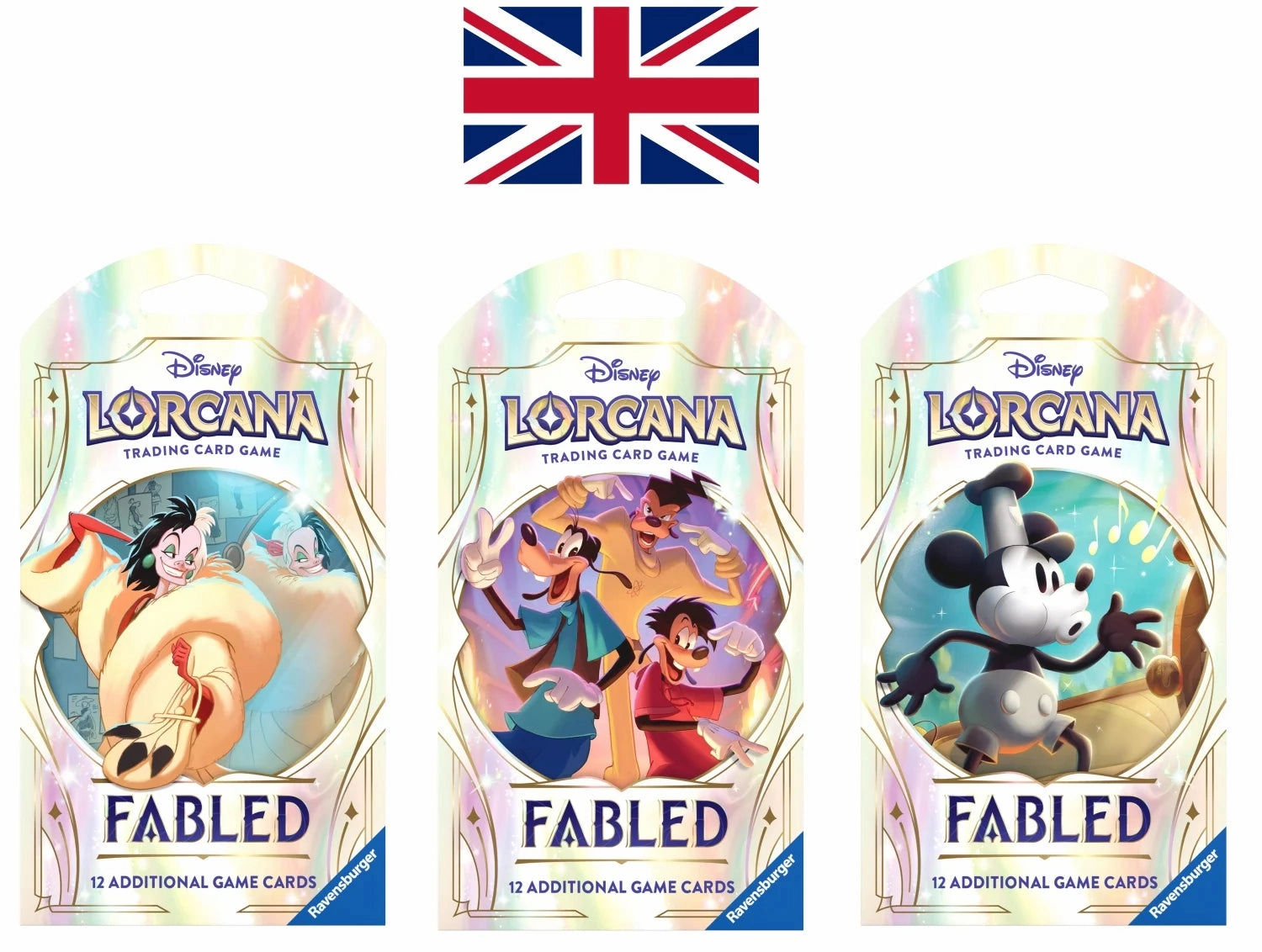 Modern Technique DISNEY - Lorcana - Trading Cards Booster Sleeved Chapitre 9 - EN