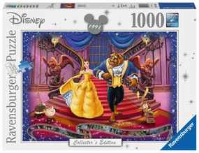 Bronze Cast DISNEY - Puzzle Collector's Edition 1000P - The Beauty and the Beast