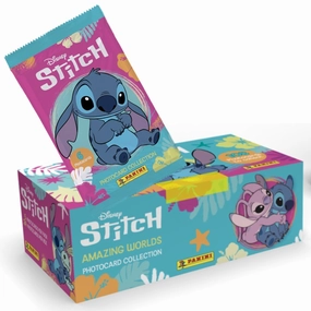 DISNEY - Stitch - Panini Display 24 Pochette 5 Photo cards Cryptid Model