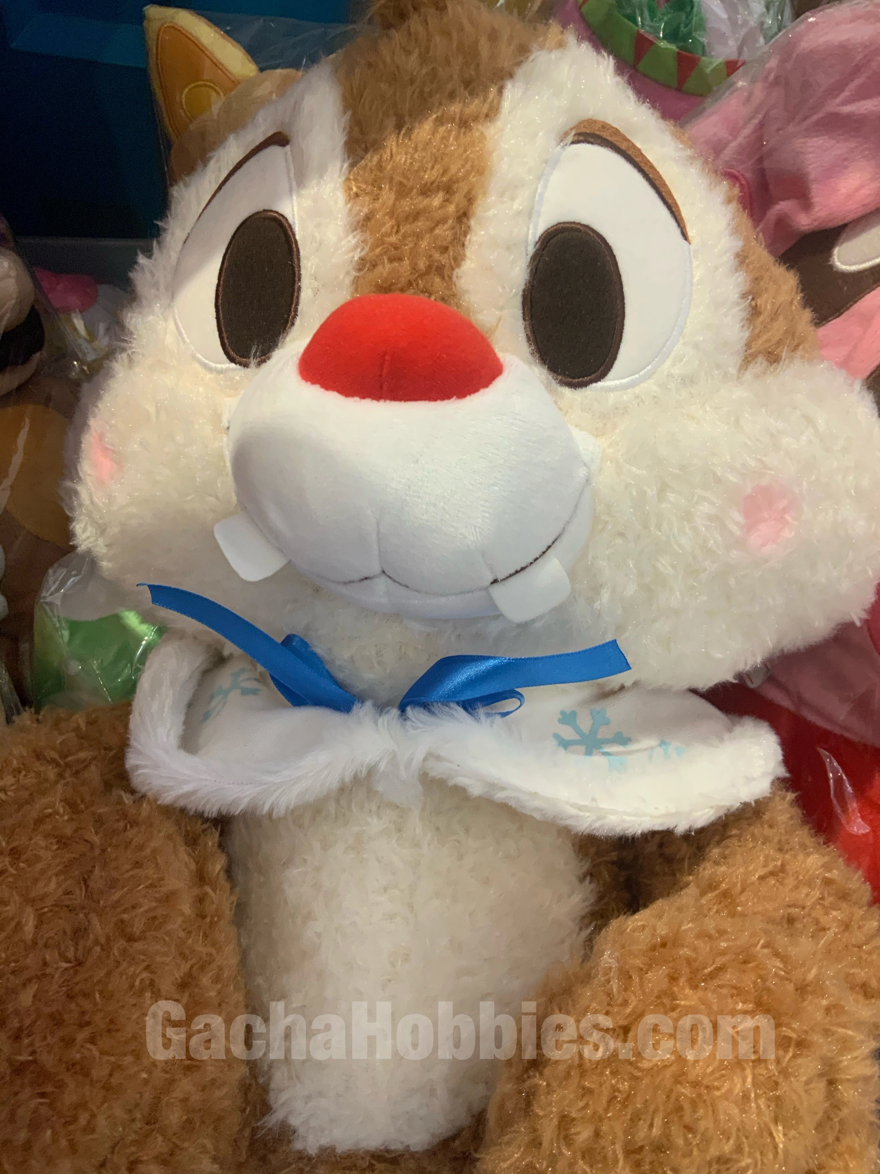 Casual Fan Art Statue Disney Chip 'n Dale Dale Furry Sitting Plush Winter Version (In-stock)