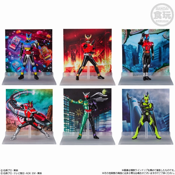 MICRO STATUE COLLECTION KAMEN RIDER (set of 8) ????? ?????T ???? Premium item