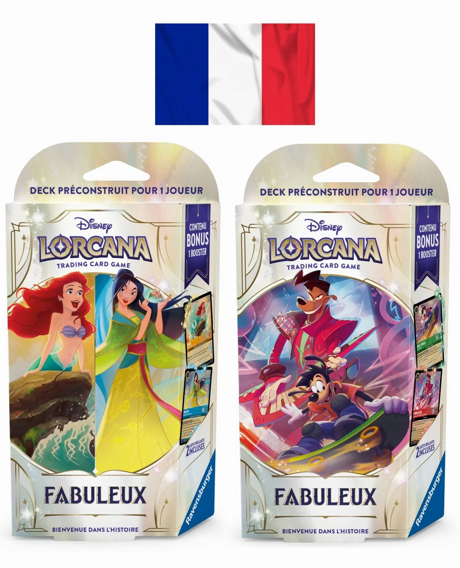Ceiling Hung Travel Souvenir DISNEY - Lorcana - Trading Cards Boite de 8 Starters Chapitre 9 - FR