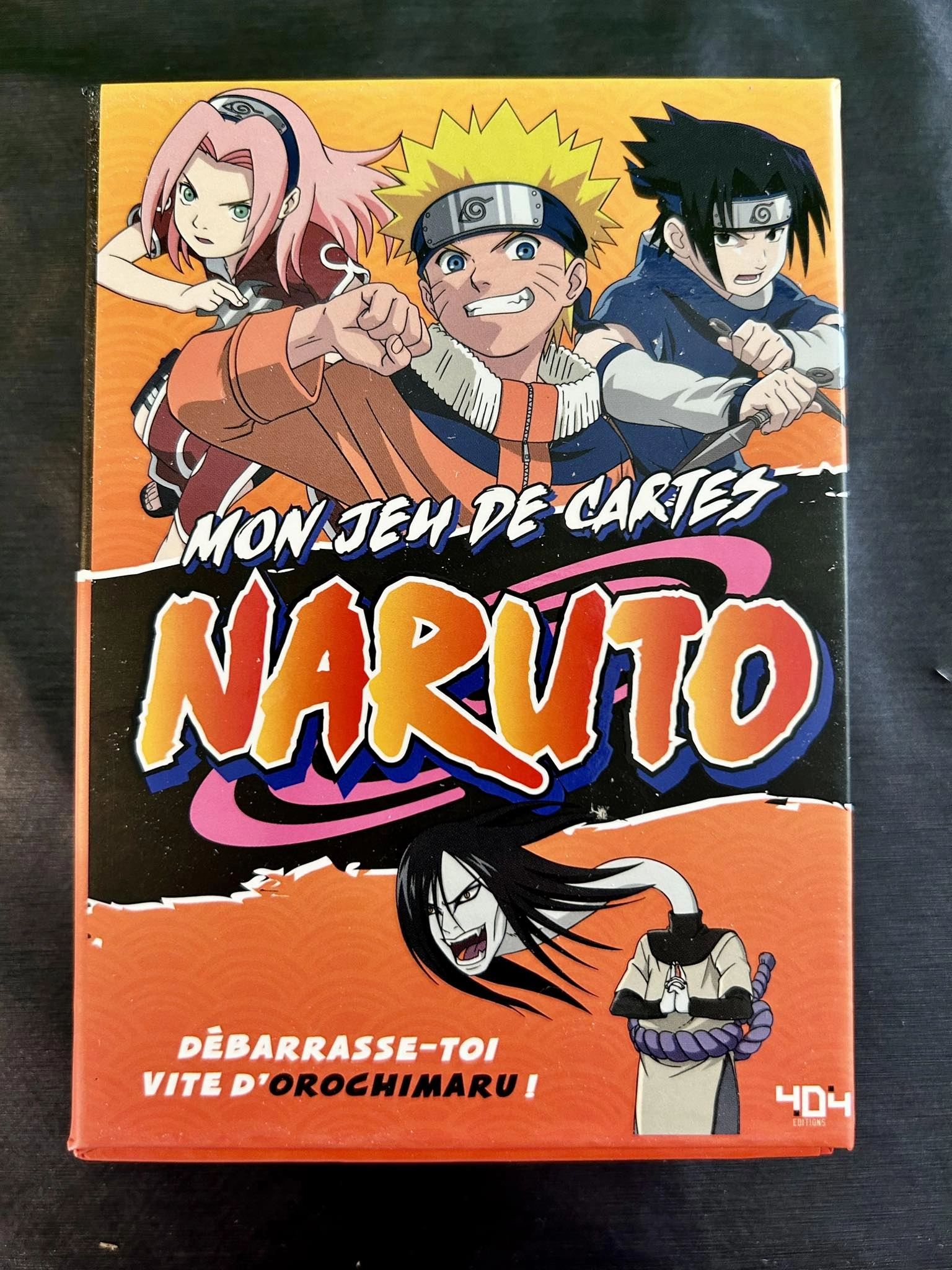 Indie Game Storytelling Prop Naruto - Mon jeu de cartes - Jeu de soci??t?? - D??s 6 ans
