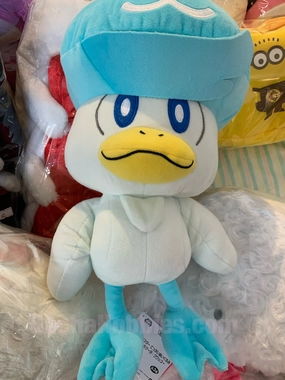 Pokemon Scarlet and Violet Quaxly Medium Plush (In-stock) Gaming Display