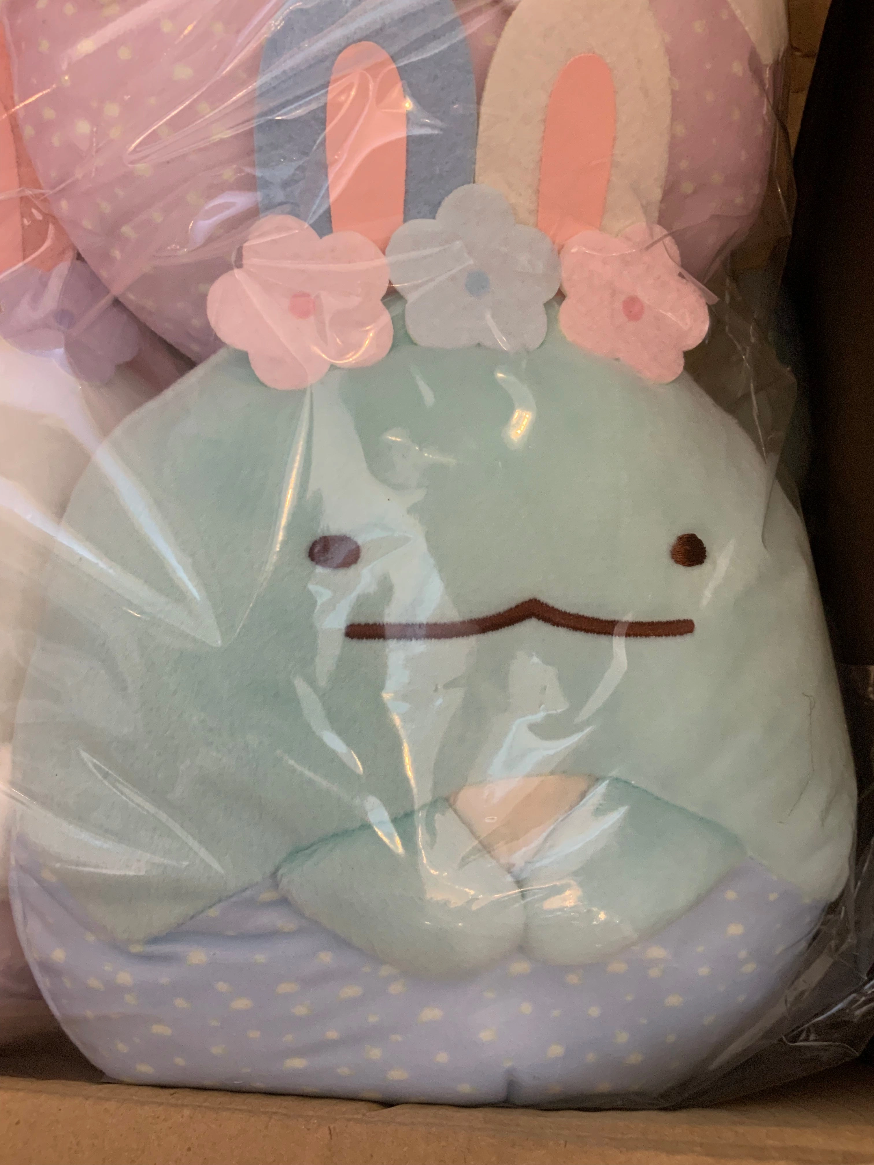 Sumikko Gurashi Happy Easter Bunny Tokage Medium Plush (In-stock) Virtual Collectible