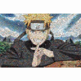 Jigsaw Puzzle - Naruto Shippuden Mosaic Art 1000pcs (1000-395) Limited Run