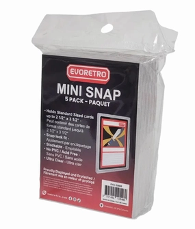 EVORETRO - Mini Snap Card Holders 5pc Chibi Creation