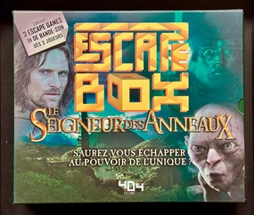 Bird Sculpture ESCAPE BOX - LE SEIGNEUR DES ANNEAUX - SAUREZ-VOUS ECHAPPER AU POUVOIR DE L'UNIQUE ?