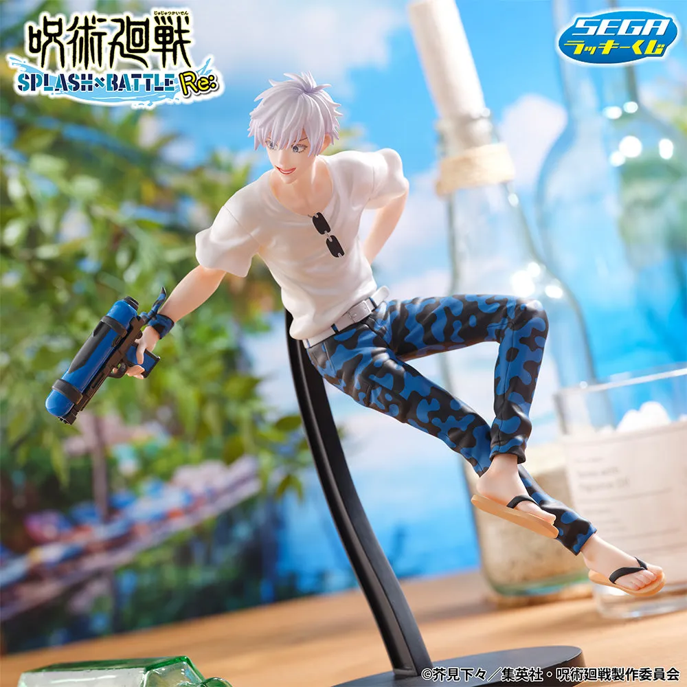 Jujutsu Kaisen SPLASH x BATTLE Re: Satoru Gojo Figure Last Ver. [Sega Lucky Kuji Prize LAST LUCKY] Judges' Choice Light Up Feature