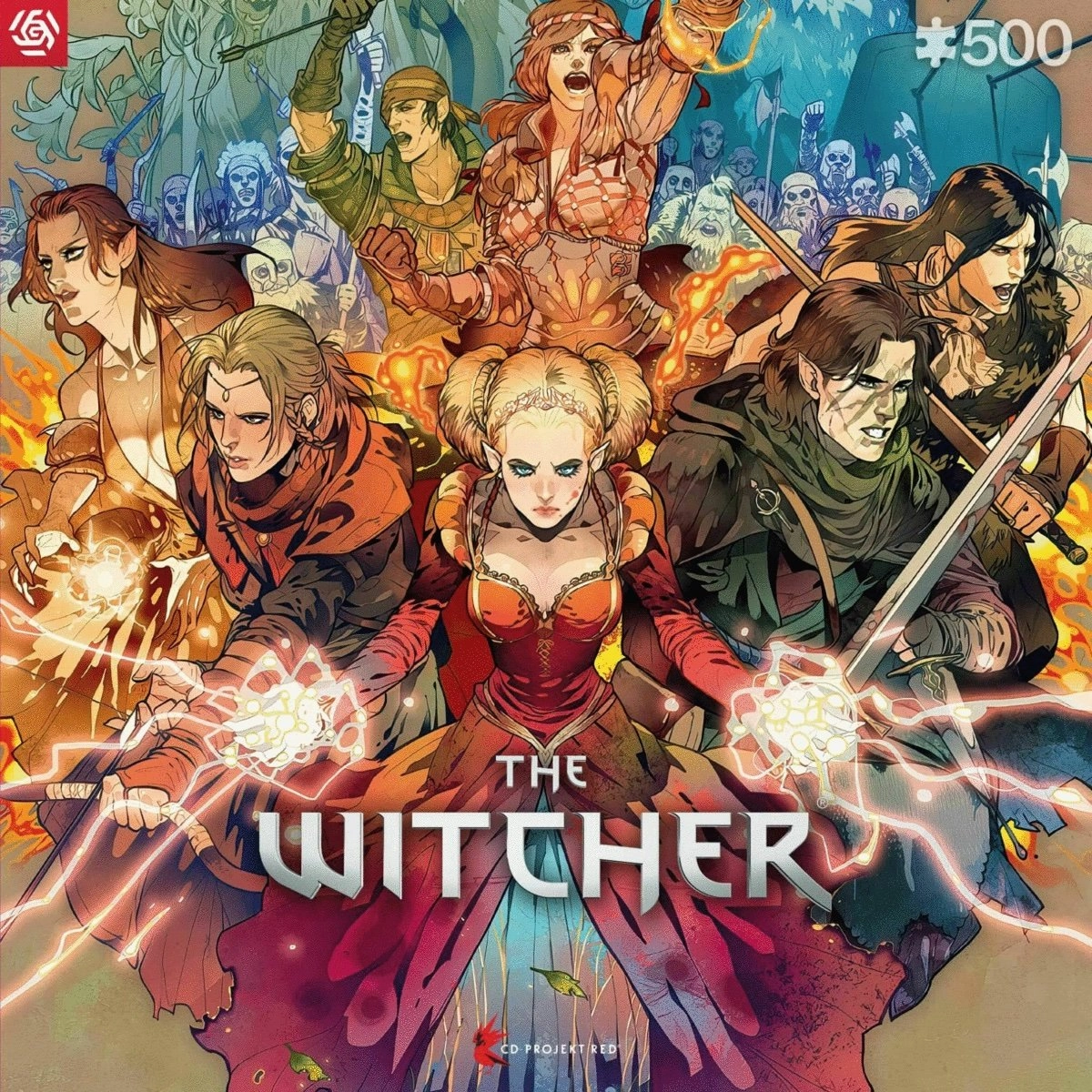 Fall Decor THE WITCHER 3 - Scoia'tael - Puzzle 500P
