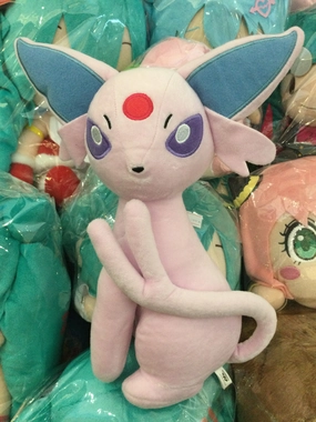 Pokemon Scarlet and Violet Espeon Medium Plush (In-stock) Garden Ornament