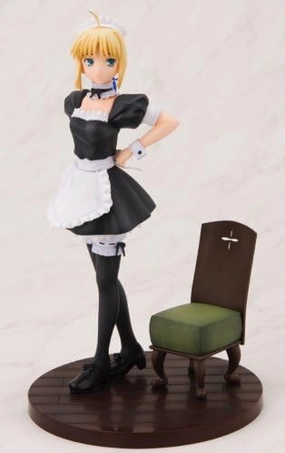 Adult Collection Message Option Fate/hollow ataraxia - Saber fantasy: lovely Maid Ver. 1/8 Complete Figure