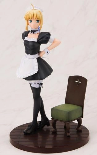 Adult Collection Message Option Fate/hollow ataraxia - Saber fantasy: lovely Maid Ver. 1/8 Complete Figure