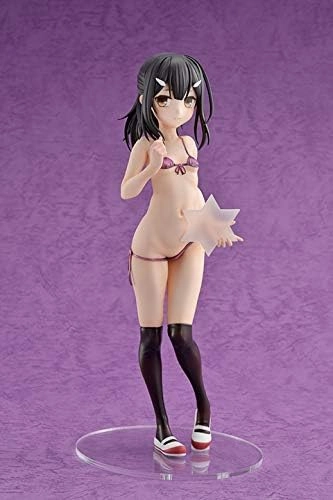 Chibi Figure Children's Toy Fate/Kaleid liner Prisma Illya Miyu Edelfelt Limited Edition 1/7 Complete Figure w/3 Sisters Base