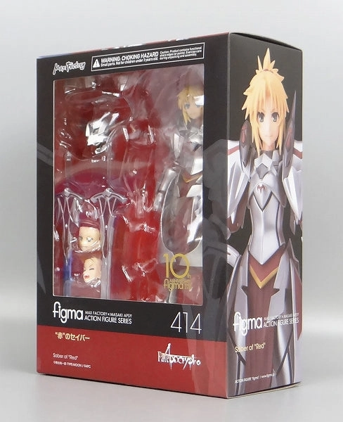 Figma 414 "red" Saber (Fate/ApocryPha) Celebrity Doll Toy Museum