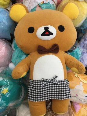 Rilakkuma Chocolate and Coffee Medium Plush (In-stock) Resin Statue Graduation Gift