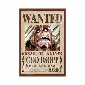 One Piece 150 pieces of puzzle << Wanted Poster - God Usopp~ >> 10x14.7cm Greek Statue Character Decor