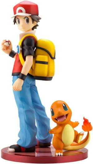ARTFX J "Pokemon" Series Red with Charmander 1/8 Complete Figure investment piece PVC Collection