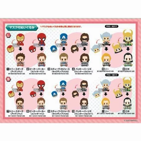 Artistic expression X Buddies Concept Marvel Disney Plush Doll with mask Series