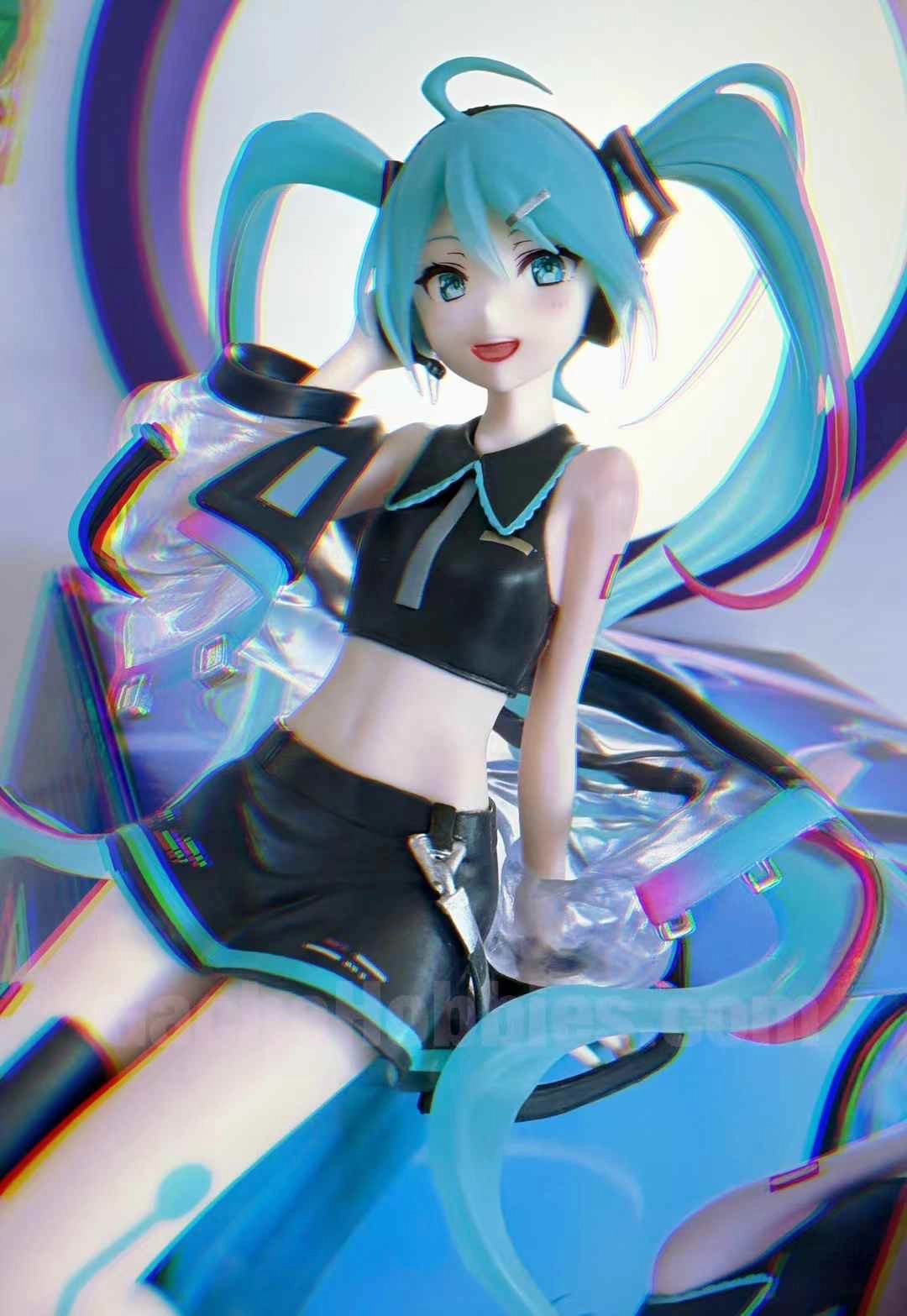 FuRyu Hatsune Miku Noodle Stopper Figure Neon Cyber Ver. (In-stock) Designer Model Artisanal Product