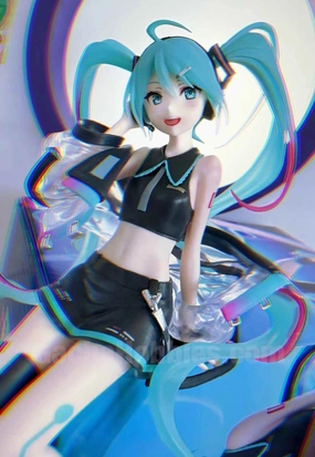 FuRyu Hatsune Miku Noodle Stopper Figure Neon Cyber Ver. (In-stock) Designer Model Artisanal Product