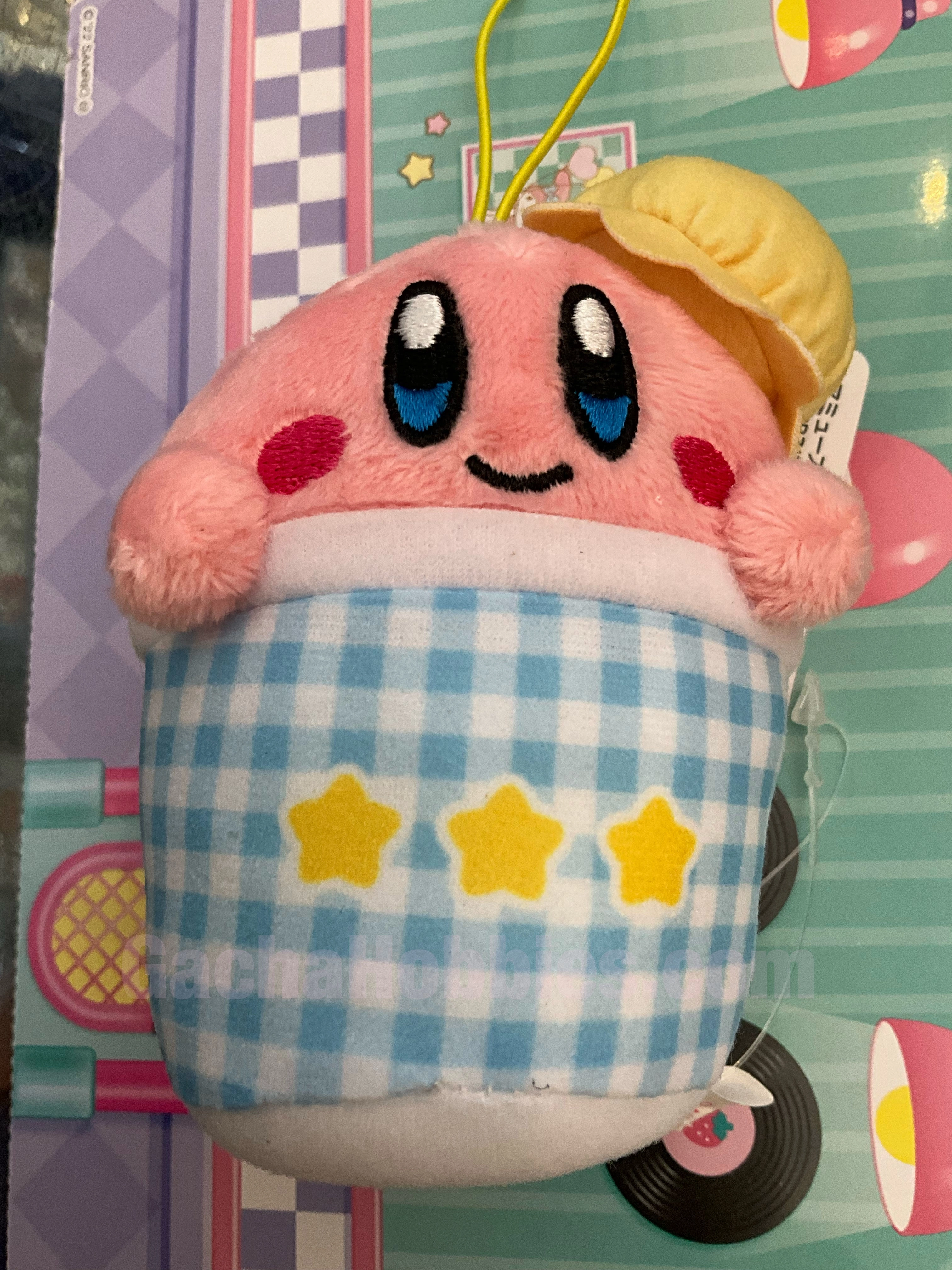 Alien Creature FuRyu Hoshi no Kirby Ice Cream Cup Small Plush Keychain (In-stock)