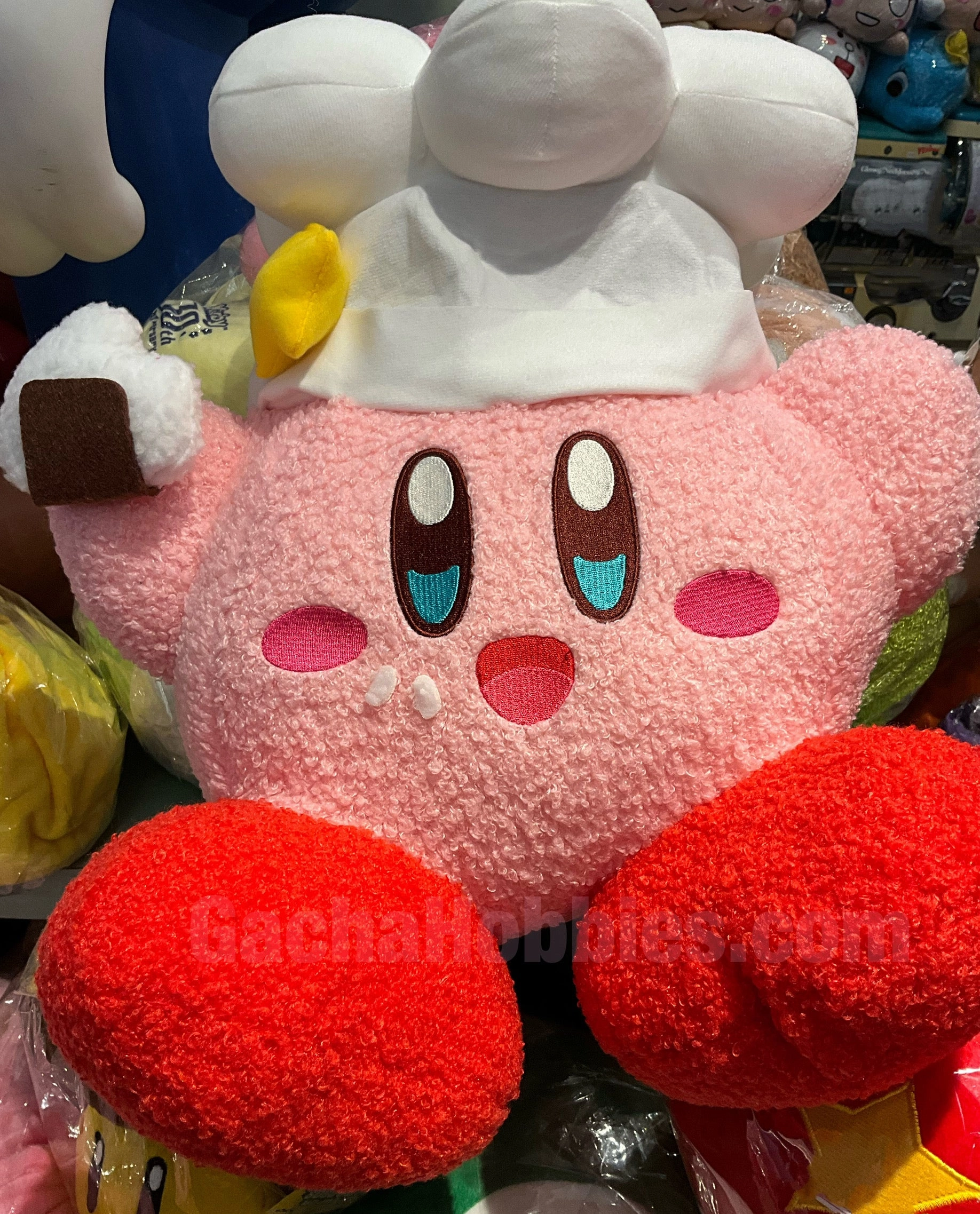 FuRyu Hoshi no Kirby Obento Kirby Diary Chef Big Plush (In-stock) Children's Toy Factory Direct