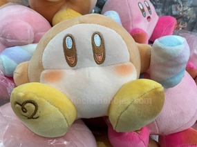 FuRyu Hoshi no Kirby Waddle Dee Holding Cotton Candy Small Plush Type B (In-stock) Battle Stance Marvel Hero