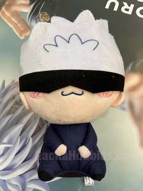 Art Object Designer Sculpture FuRyu Mochipico Jujutsu Kaisen Satoru Gojo Medium Plush Keychain (In-stock)