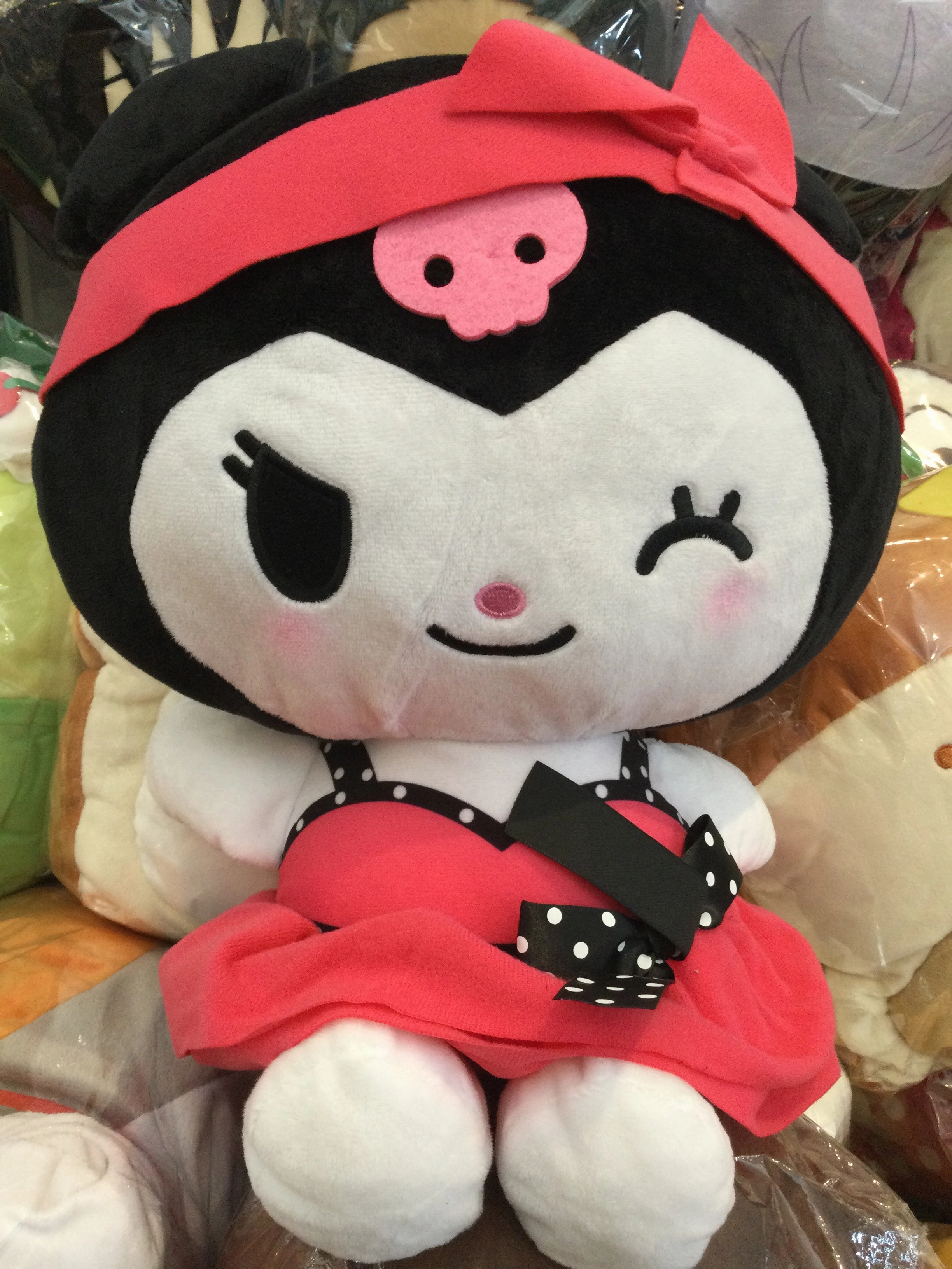 FuRyu Sanrio Character Kuromi The Diner Waitress Medium Plush (In-stock) investment piece