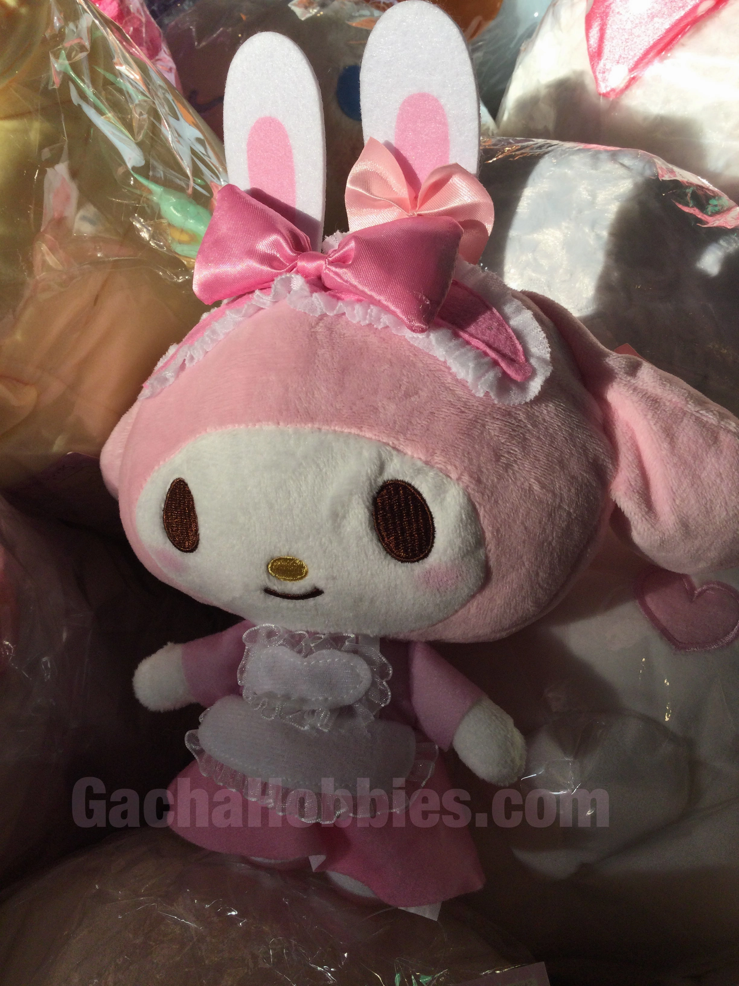 FuRyu Sanrio Character My Melody Bunny Maid Small Plush (In-stock) Comic Adaptation Entryway Accent