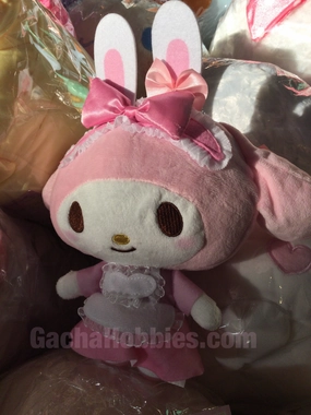 FuRyu Sanrio Character My Melody Bunny Maid Small Plush (In-stock) Comic Adaptation Entryway Accent