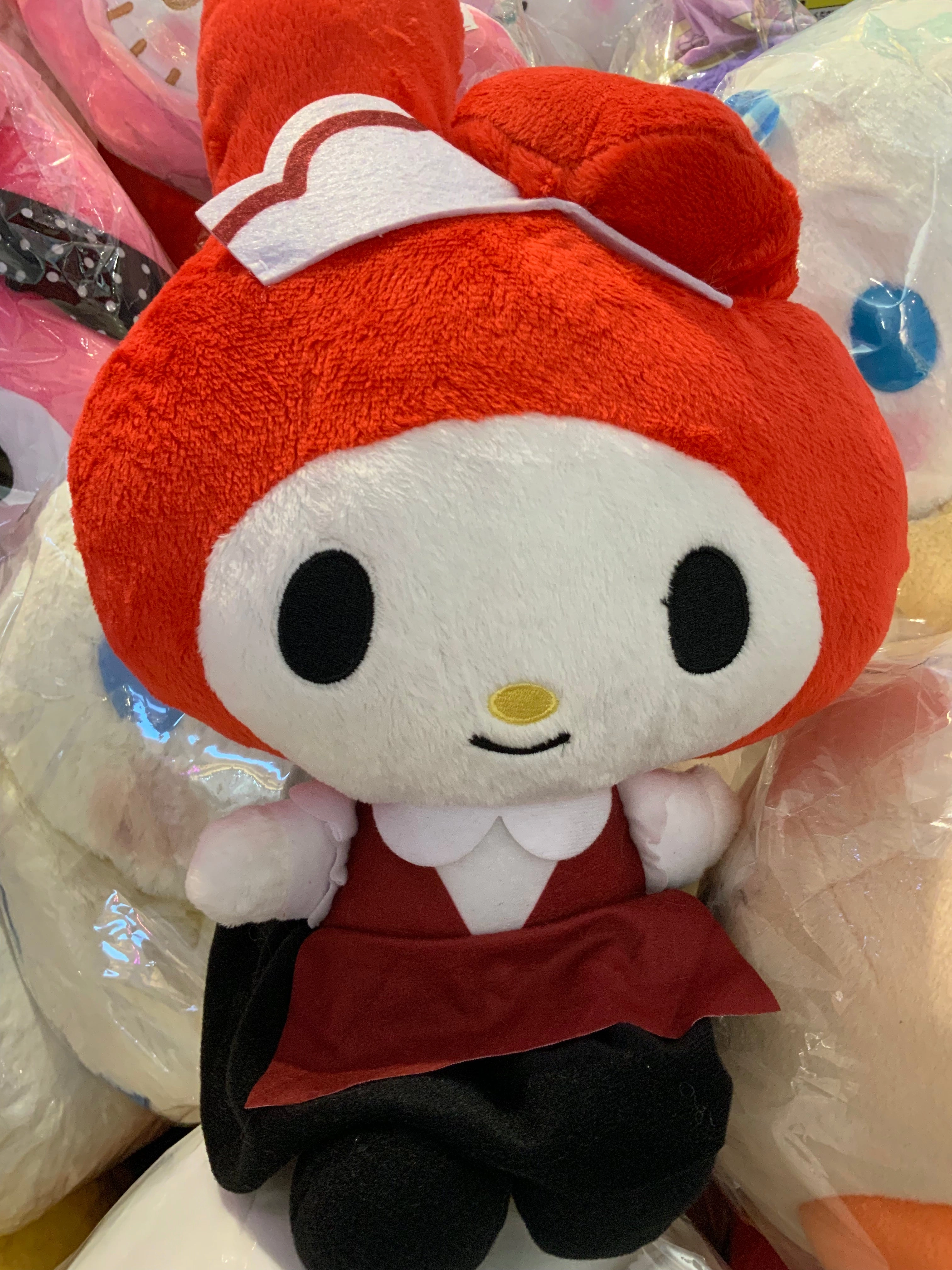 Furyu Sanrio My Melody Showa Cafe Maid Medium Plush (In-stock) Designer Merchandise Toy Gift