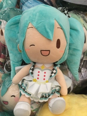 Fuwapuchi Project Sekai Colorful Stage Hatsune Miku Stage no Sekai Medium Plush (In-stock) Miniature Unit