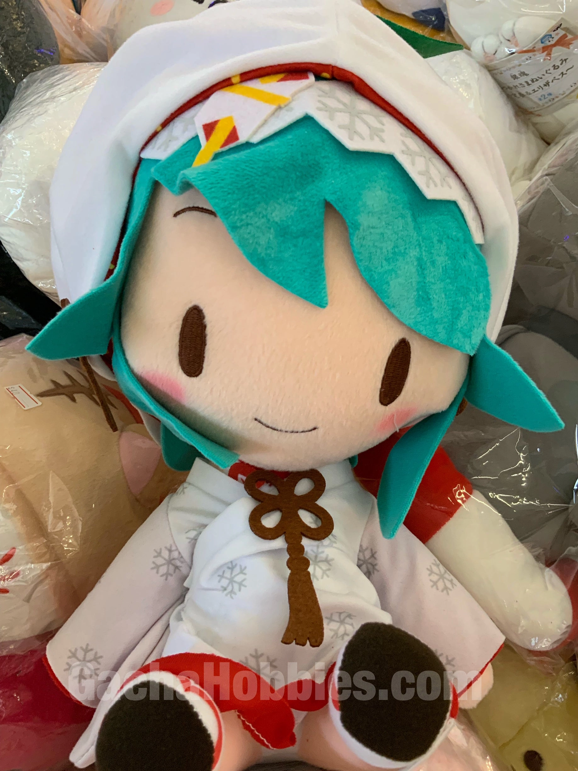 Fuwapuchi Snow Hatsune Miku 2013 Medium Plush (In-stock) Movie Decor
