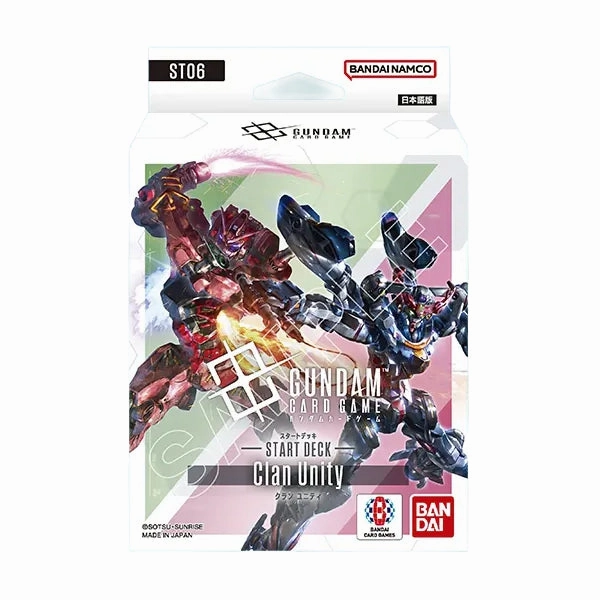 Movie Unit Vinyl Showcase GUNDAM CARD GAME Starter Deck Clan Unity [ST06] ?C?? ???_ ????