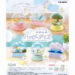 REMENT - CINNAMOROLL Terrarium Happy days (set of 6) (2025 May resale ver.) ??? ??? ????? Ceramic Sculpture