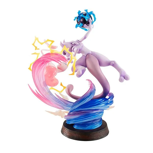 G.E.M. EX Series Pokemon Mew & Mewtwo Complete Figures Vintage Collectible