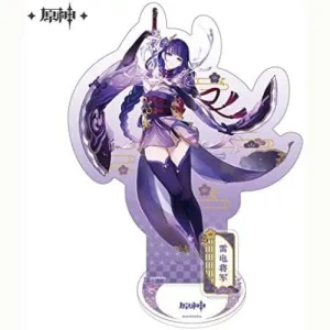 Collectible Art Genshin Impact Inazuma City Series Chara Acrylic Stand Raiden Shogun